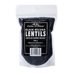 Organic Black Beluga Lentils