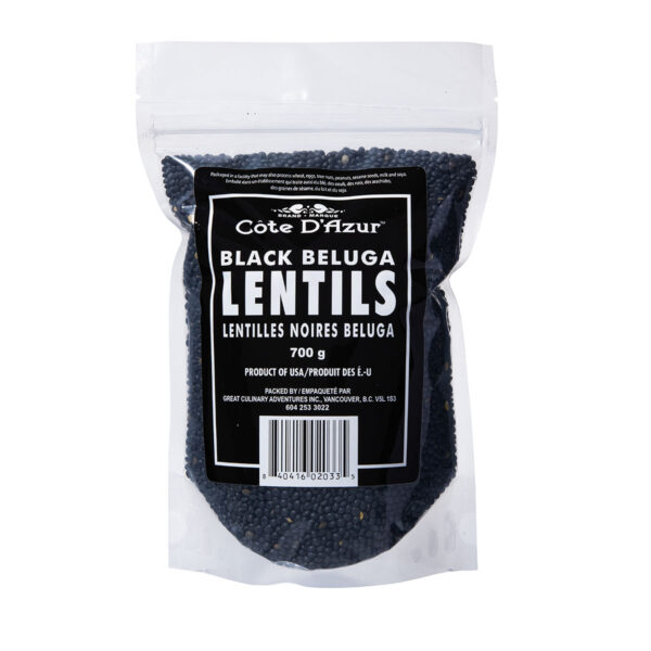 Organic Black Beluga Lentils