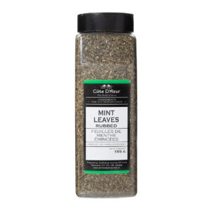 Mint Leaves Rubbed