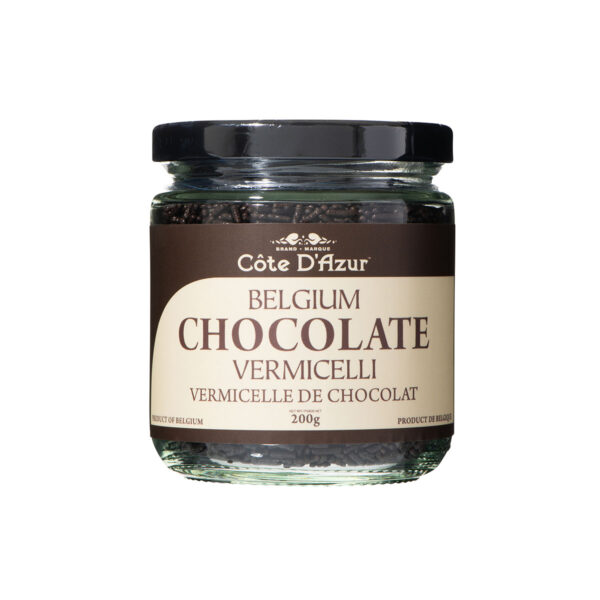 Belgium Dark Chocolate Vermicelli