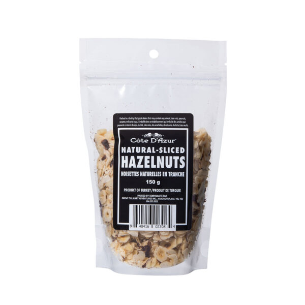 Hazelnuts Unblanched Sliced (Natural)