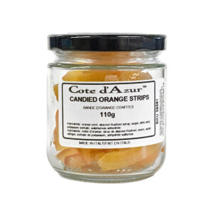 Candied Orange Strips